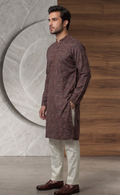 MLS PRINTED KURTA PAJAMA