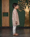 MLS PRINTED KIDS KURTA PAJAMA