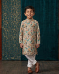 MLS PRINTED KIDS KURTA PAJAMA