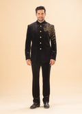 MLS EMBROIDERED JODHPURI SUIT 2PCS