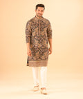 MLS EMBROIDERED KURTA PAJAMA