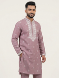 MLS EMBROIDERED KURTA PAJAMA