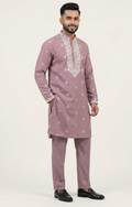 MLS EMBROIDERED KURTA PAJAMA