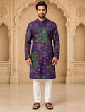 MLS SILK KURTA PAJAMA