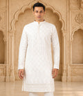 MLS EMBROIDERED KURTA PAJAMA