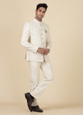 MLS PLAIN JODHPURI SUIT 2PCS
