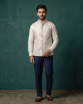 MLS EMBROIDERED JAWAHAR JACKET 1PC