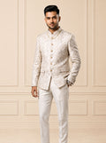 MLS EMBROIDERED JODHPURI SUIT 2PCS