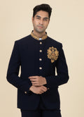 MLS EMBROIDERED JODHPURI SUIT 2PCS