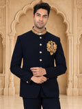 MLS EMBROIDERED JODHPURI SUIT 2PCS