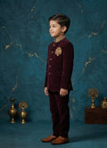 MLS KIDS EMBROIDERED JODHPURI SUIT 2PCS