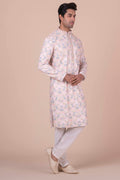 MLS PRINTED KURTA PAJAMA