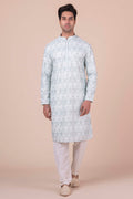 MLS CHIKANKARI KURTA PAJAMA