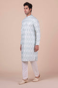 MLS CHIKANKARI KURTA PAJAMA