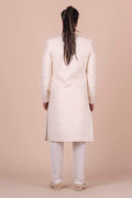 MLS EMBROIDERED SHERWANI 2 PCS