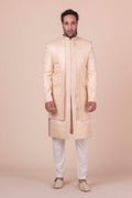 MLS EMBROIDERED SHERWANI 2PCS