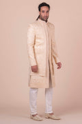 MLS EMBROIDERED SHERWANI 2PCS