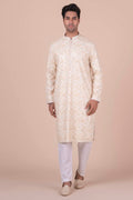 MLS CHIKANKARI KURTA PAJAMA