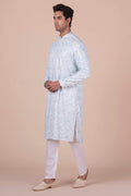 MLS CHIKANKARI KURTA PAJAMA