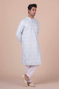 MLS CHIKANKARI KURTA PAJAMA