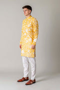MLS EMBROIDERED KURTA PAJAMA
