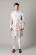 MLS EMBROIDERED KURTA PAJAMA