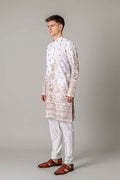 MLS EMBROIDERED KURTA PAJAMA