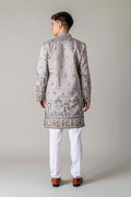 MLS EMBROIDERED KURTA PAJAMA