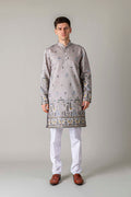 MLS EMBROIDERED KURTA PAJAMA