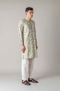 MLS EMBROIDERED KURTA PAJAMA