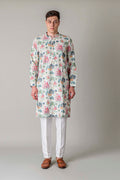 MLS PRINTED KURTA PAJAMA