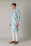 MLS PRINTED KURTA PAJAMA