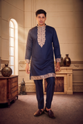 MLS EMBROIDERED KURTA PAJAMA