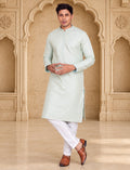 MLS EMBROIDERED KURTA PAJAMA