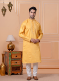 MLS EMBROIDERED KURTA PAJAMA