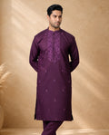 MLS EMBROIDERED KURTA PAJAMA