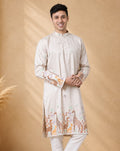 MLS EMBROIDERED KURTA PAJAMA