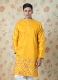 MLS EMBROIDERED KURTA PAJAMA