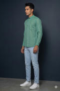 MLS SHORT KURTA FULL SLEEVES