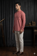 MLS SHORT KURTA FULL SLEEVES