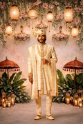 MLS SHERWANI 4PCS