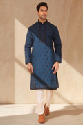MLS EMBROIDERED KURTA PAJAMA