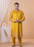 MLS EMBROIDERED KURTA PAJAMA 2PCS