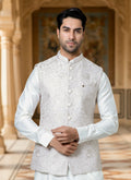 MLS EMBROIDERED JAWAHAR JACKET 1PC