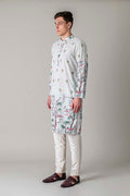 MLS PRINTED KURTA PAJAMA