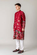 MLS EMBROIDERED KURTA PAJAMA