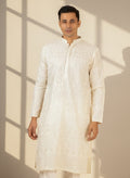MLS EMBROIDERED KURTA PAJAMA
