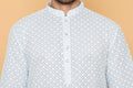MLS CHIKANKARI KURTA PAJAMA