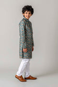 MLS KIDS PRINTED KURTA PAJAMA