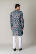 MLS PRINTED KURTA PAJAMA